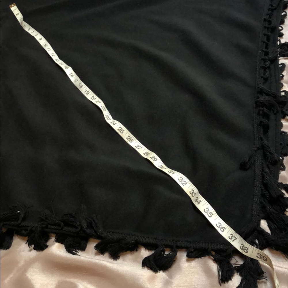 LARGE boho turtleneck poncho - Picture 6 of 8